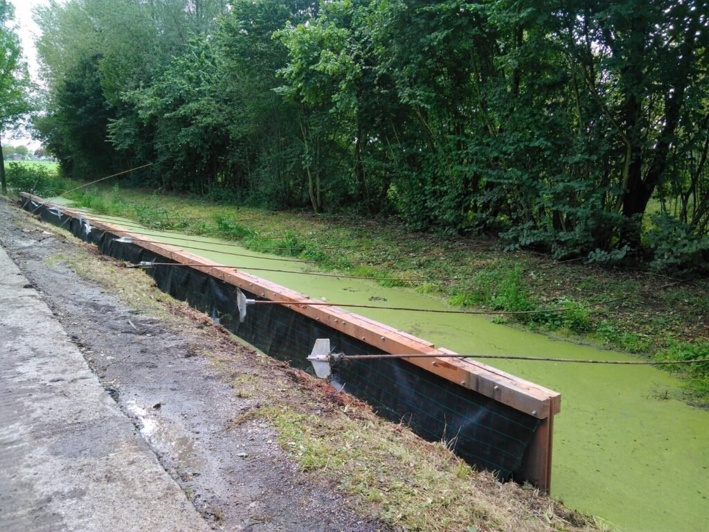 Houten damwand Broekgraaf, Leerdam – MRS Waterbouw (beeld 7)