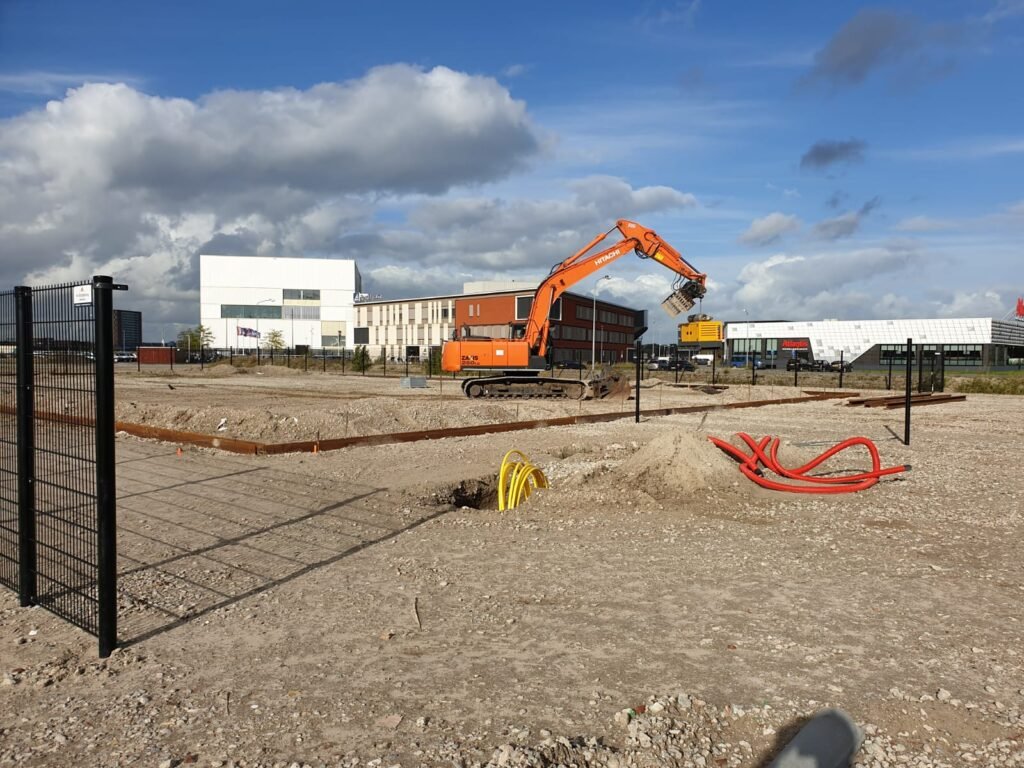 Verankering blaashal, Almere – MRS Waterbouw (beeld 2)