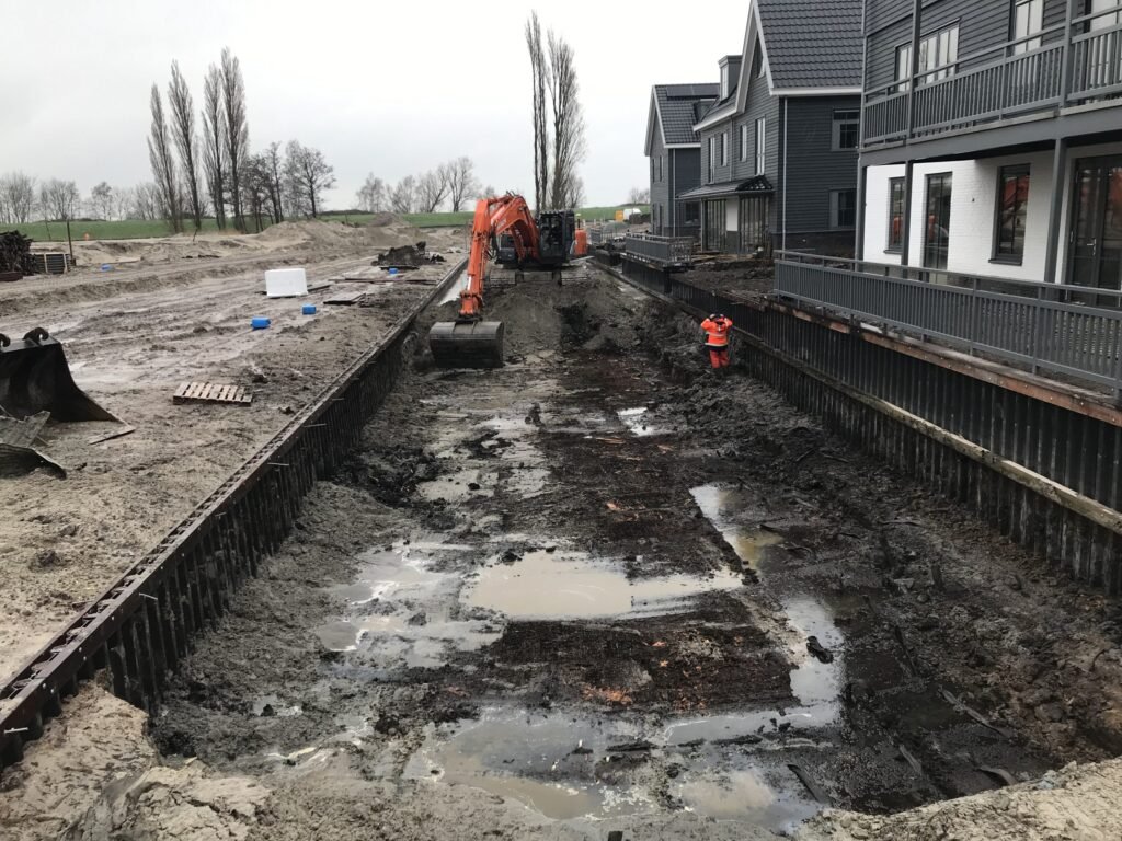 Grondwerken watergangen, De Krijgsman – MRS Waterbouw (beeld 3)