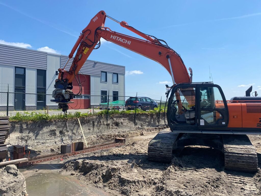 Stalen damwand Schiploods, Leeuwarden – MRS Waterbouw (beeld 2)