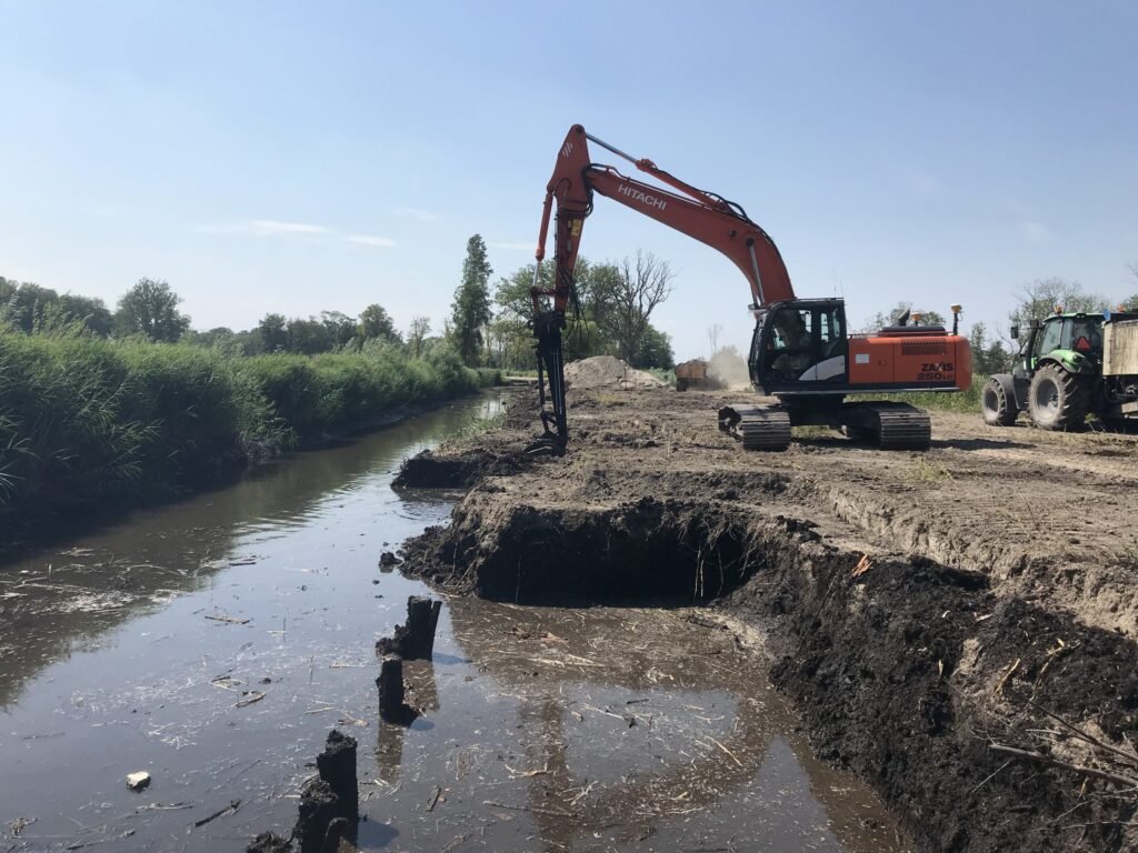 Grondwerken watergangen, De Krijgsman