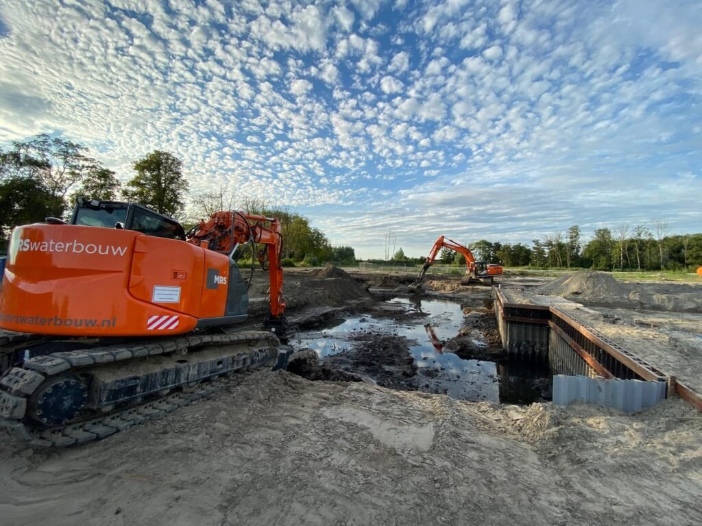 Waterbouwkundige werkzaamheden De Krijgsman, Muiden